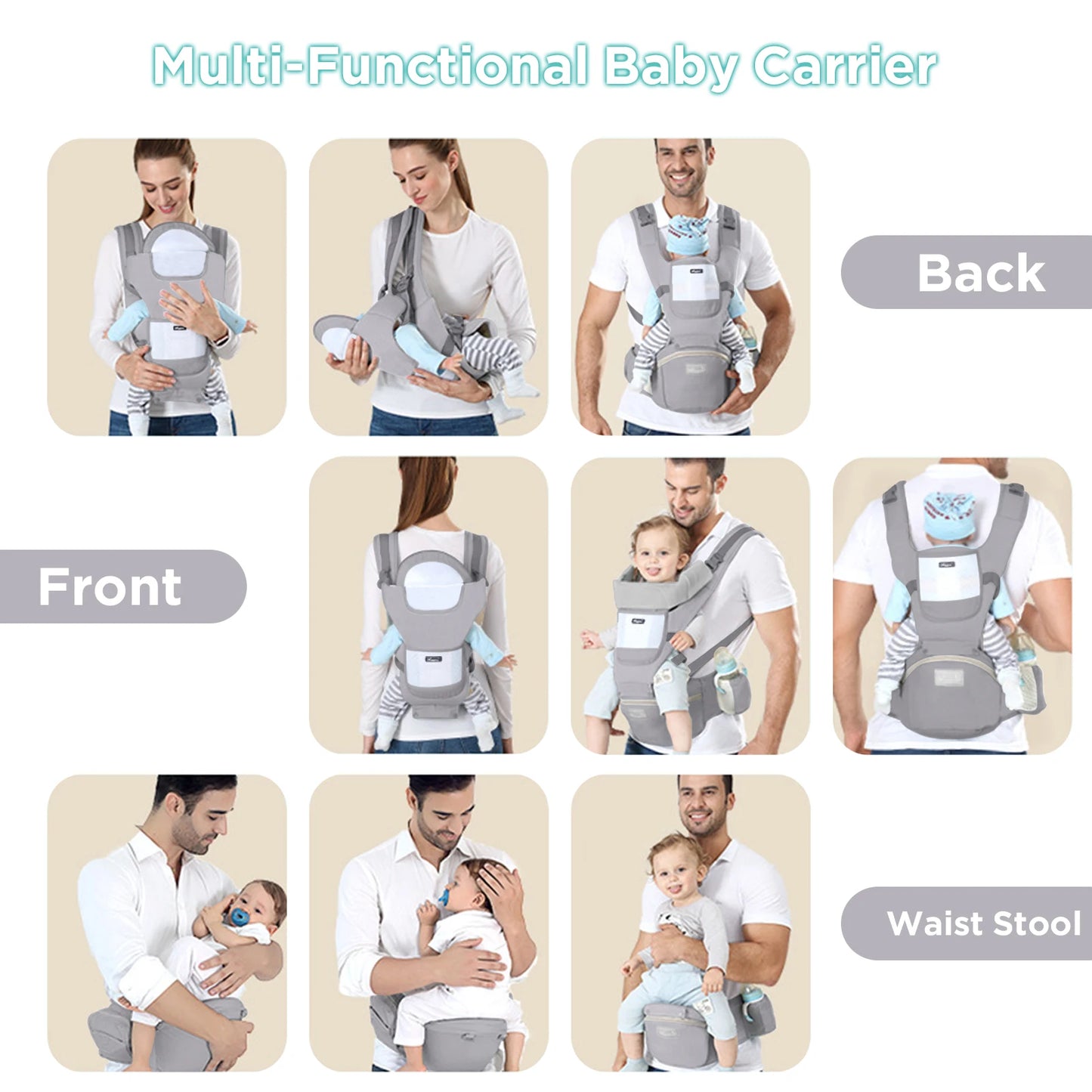 BabyGlide 3-in-1 Carrier