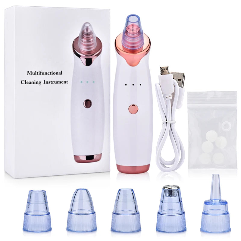 LumiVac Electric Vacuum Facial Blackhead Acne Remover