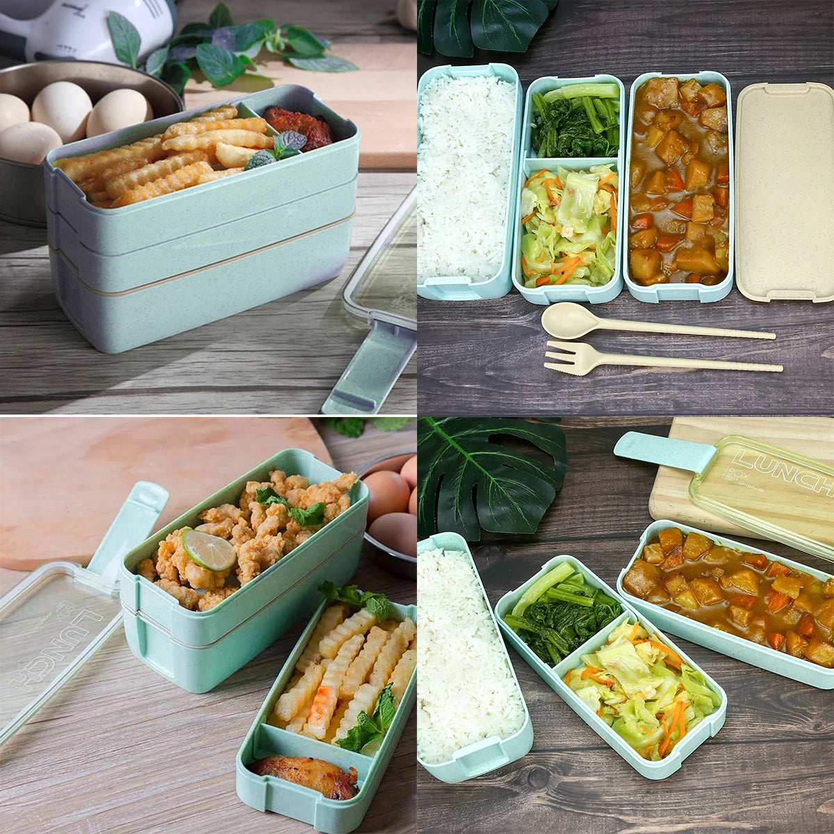MealMate 3-In-1 Reusable Containers