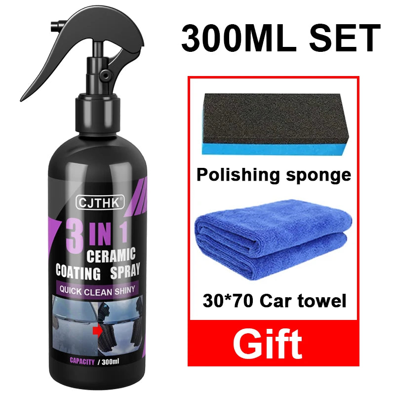 TitanCoat 3 in 1 High Protection Quick Car Coating Spray