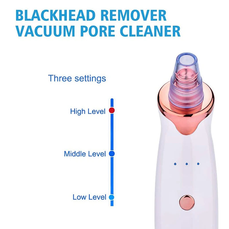 LumiVac Electric Vacuum Facial Blackhead Acne Remover