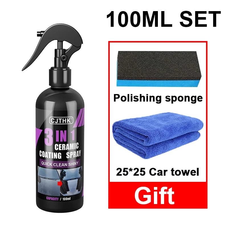 TitanCoat 3 in 1 High Protection Quick Car Coating Spray