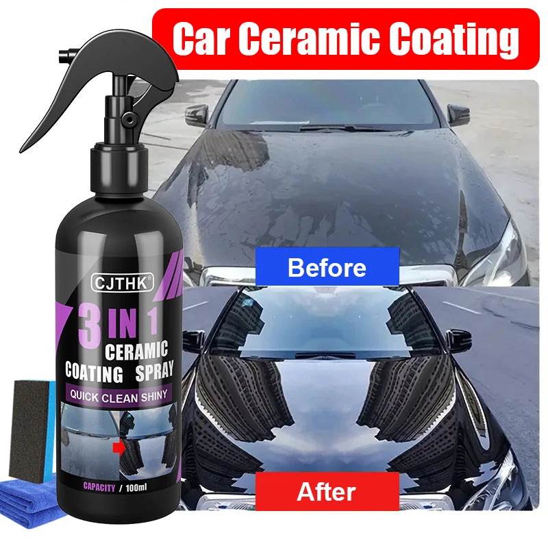 TitanCoat 3 in 1 High Protection Quick Car Coating Spray
