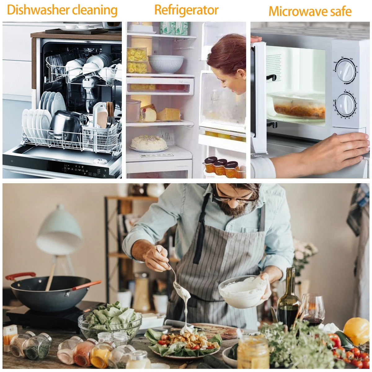 MealMate 3-In-1 Reusable Containers