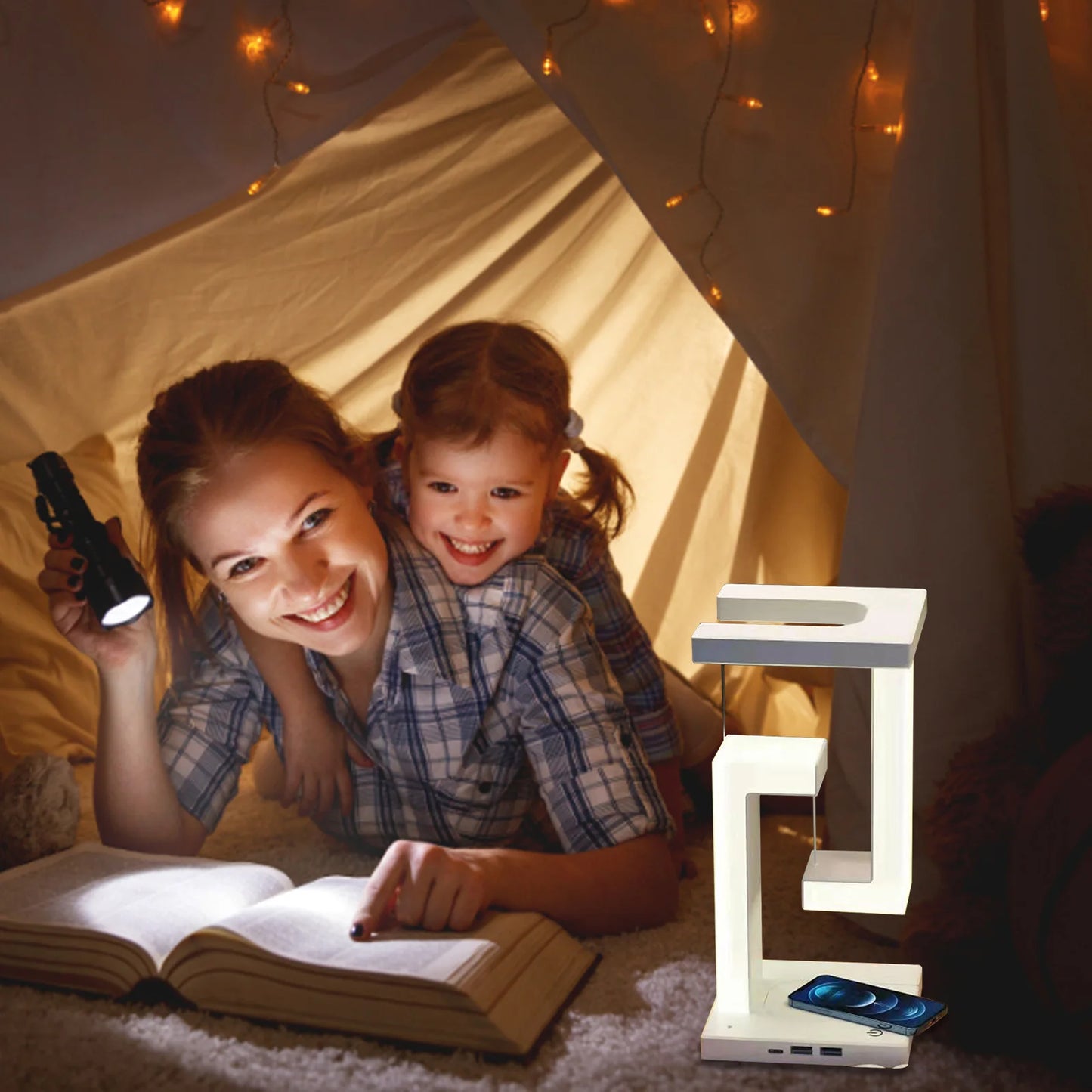 SkyGlow Anti-gravity Multifunction Desk Lamp