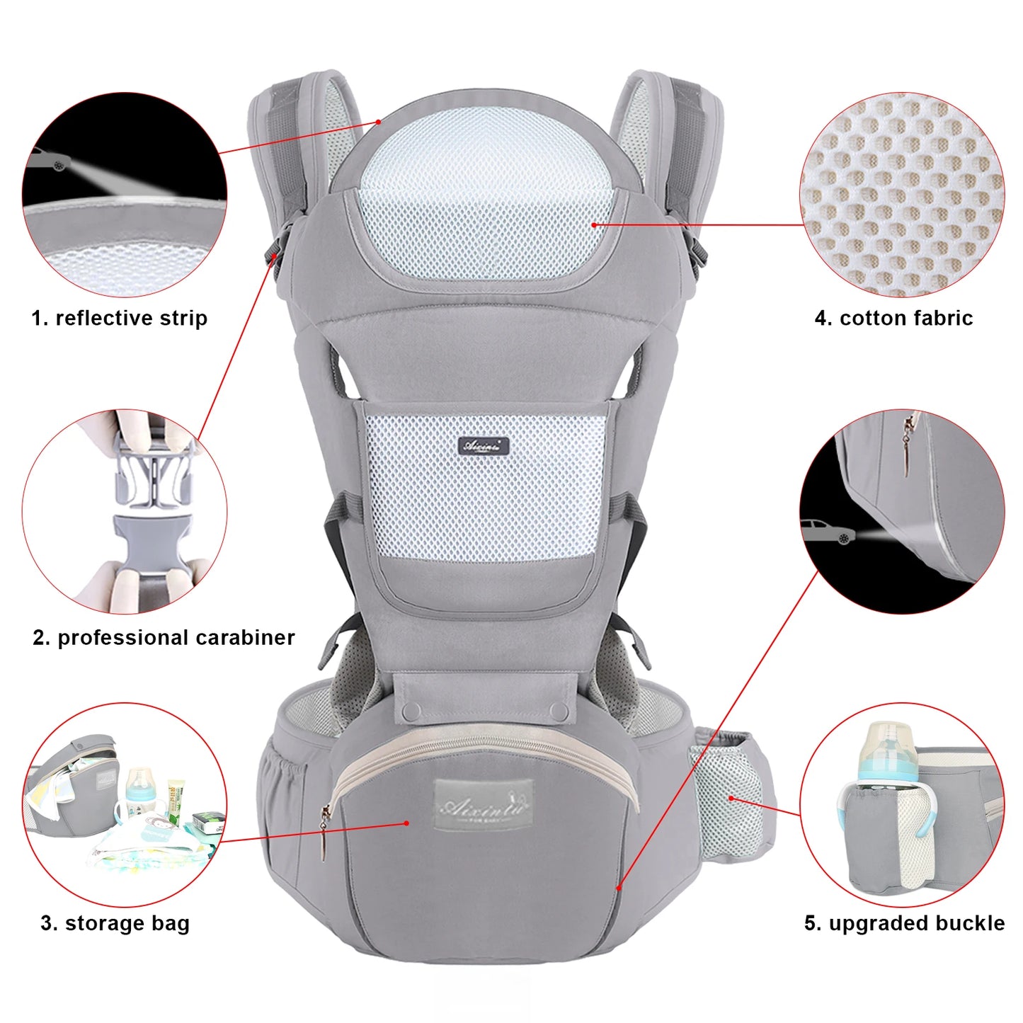 BabyGlide 3-in-1 Carrier