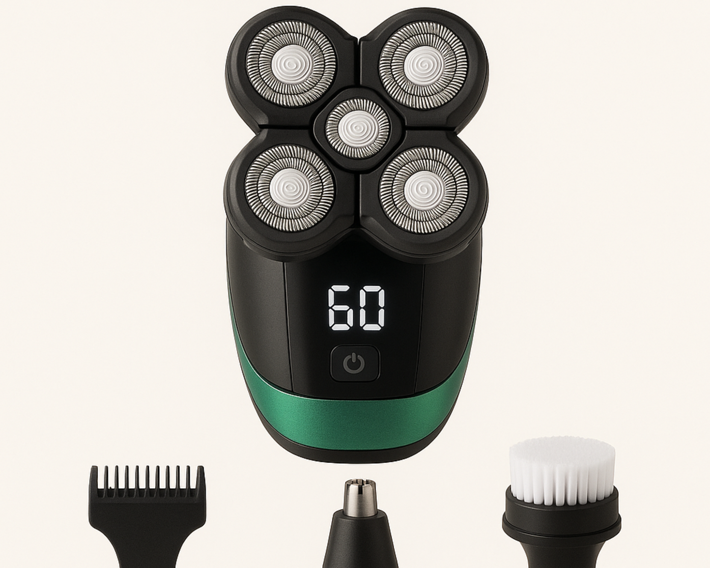 VelvetTrim 5 In one Men's Rechargeable Electric Shaver
