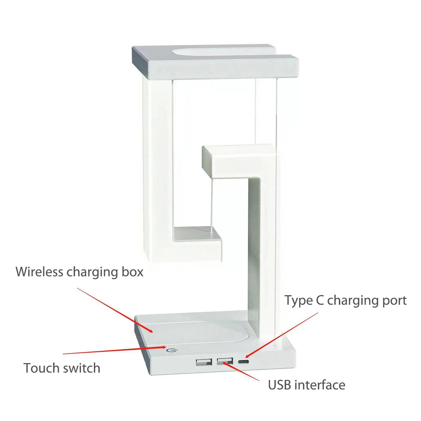 SkyGlow Anti-gravity Multifunction Desk Lamp