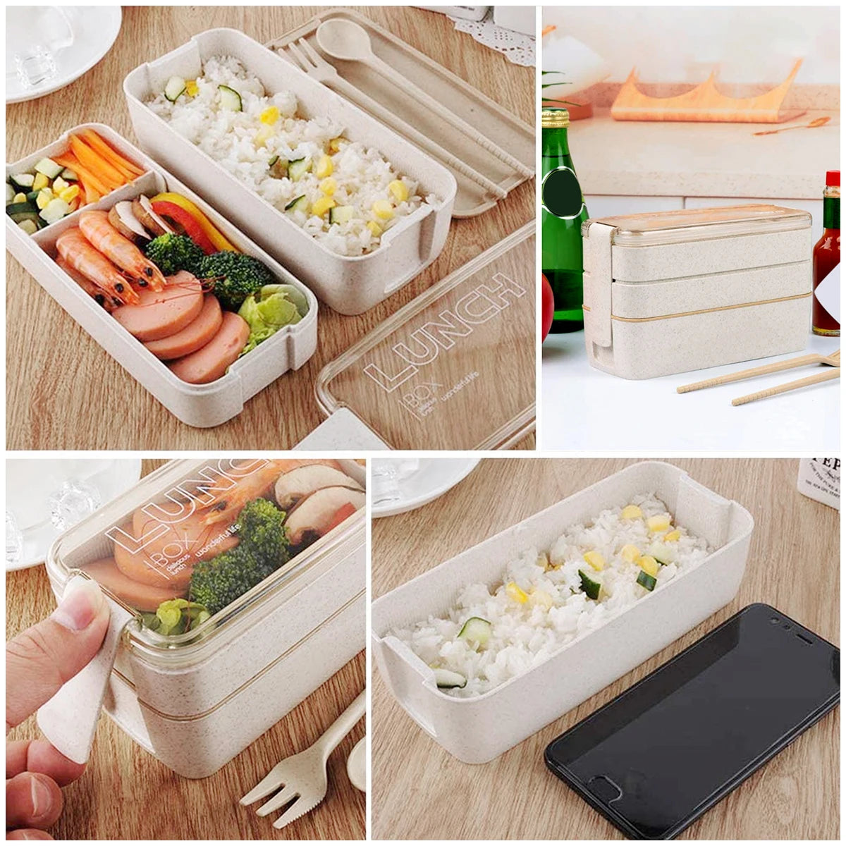 MealMate 3-In-1 Reusable Containers
